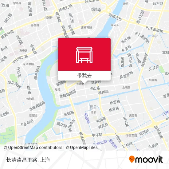 长清路昌里路地图