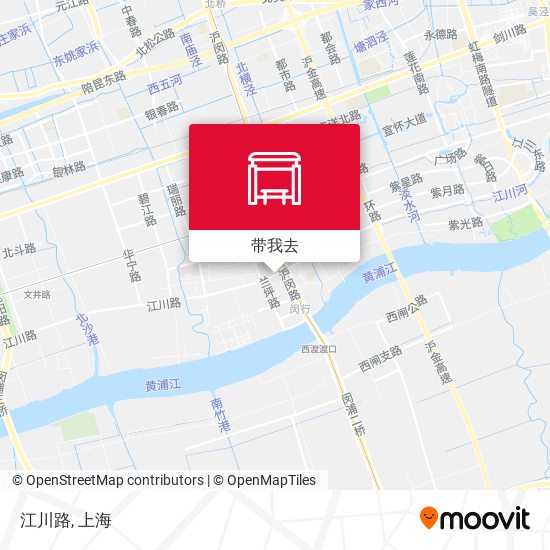 江川路地图