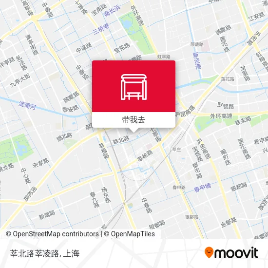莘北路莘凌路地图