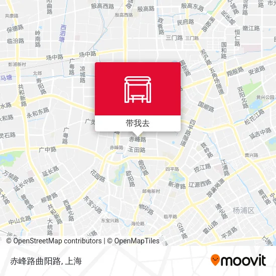 赤峰路曲阳路地图