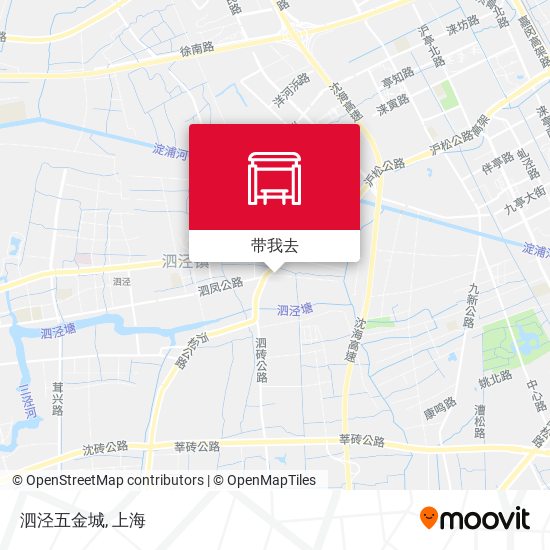 泗泾五金城地图