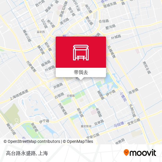 高台路永盛路地图