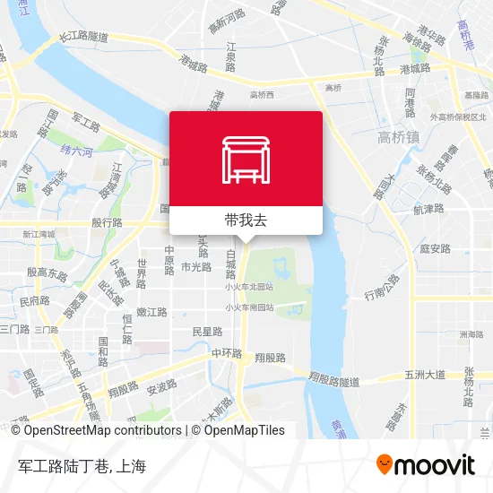 军工路陆丁巷地图