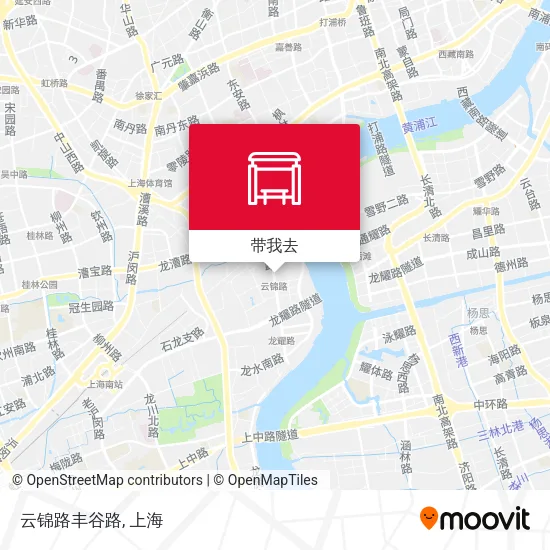 云锦路丰谷路地图