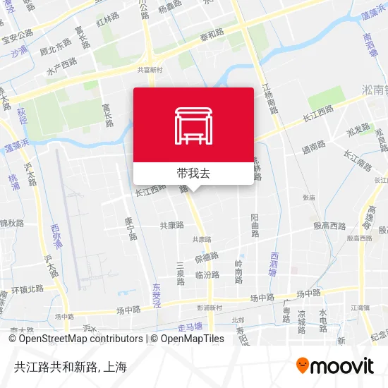 共江路共和新路地图