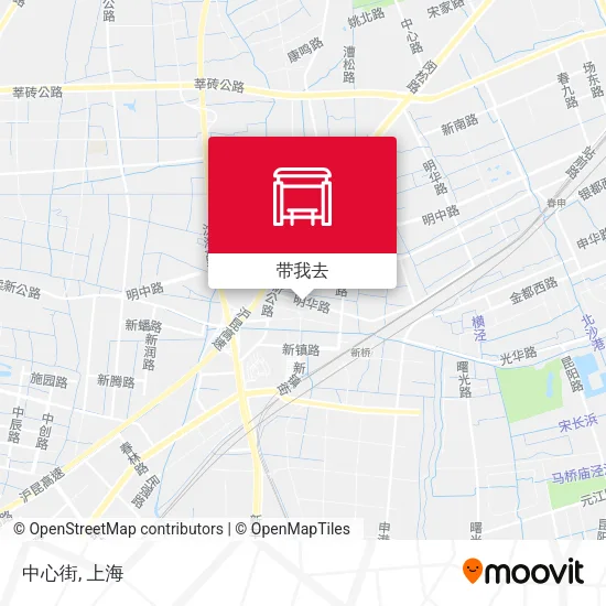 中心街地图