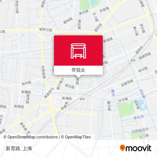 新育路地图