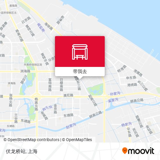 伏龙桥站地图