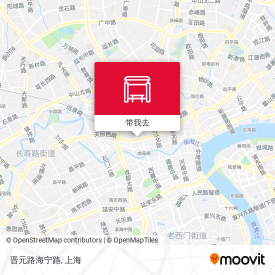 晋元路海宁路地图