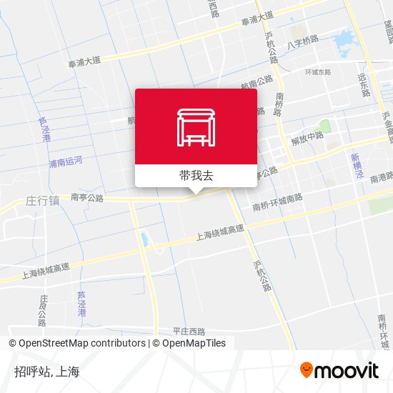 招呼站地图