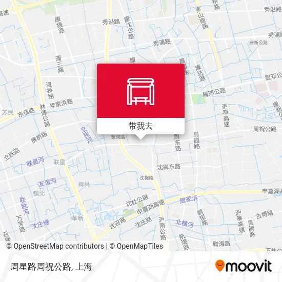 周星路周祝公路地图