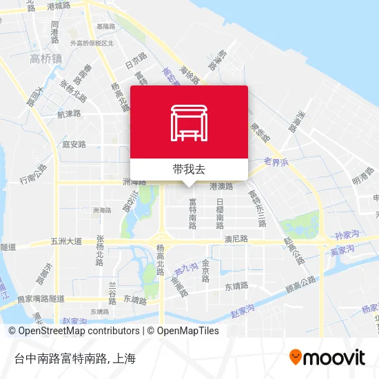 台中南路富特南路地图