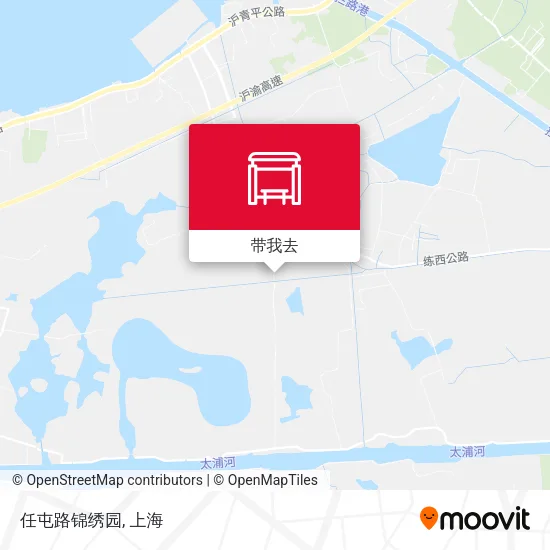 任屯路锦绣园地图