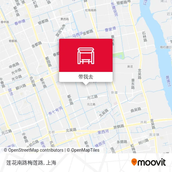 莲花南路梅莲路地图