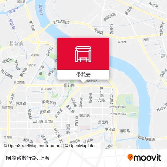 闸殷路殷行路地图