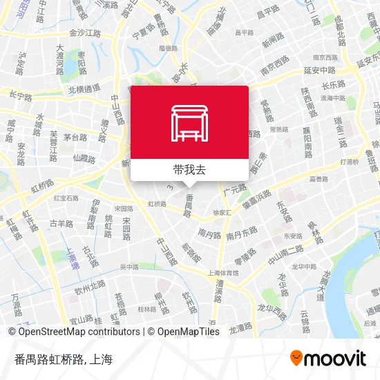 番禺路虹桥路地图