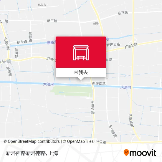 新环西路新环南路地图