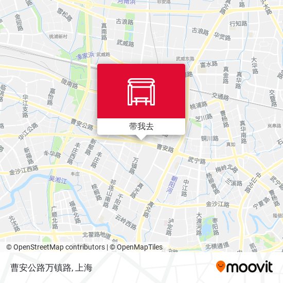 曹安公路万镇路地图