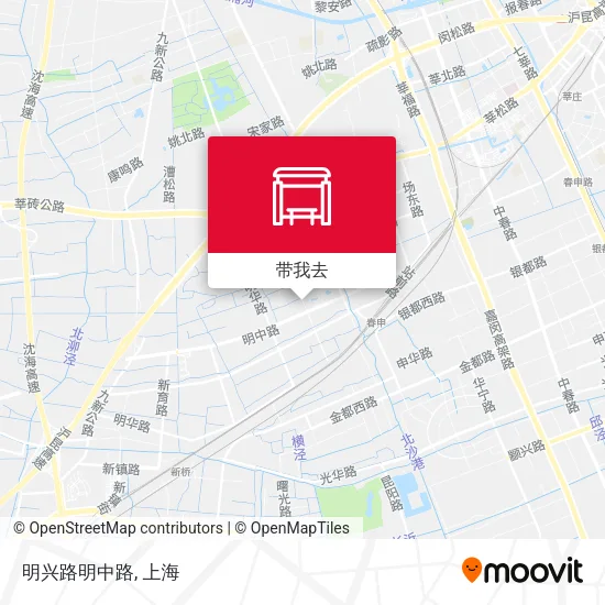 明兴路明中路地图