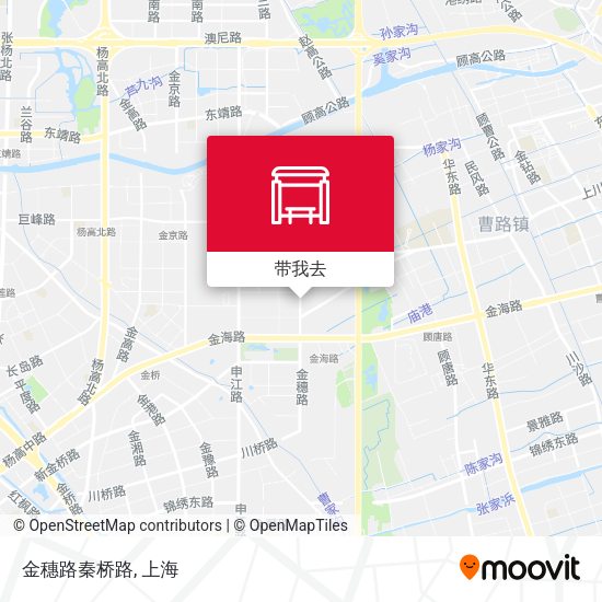 金穗路秦桥路地图