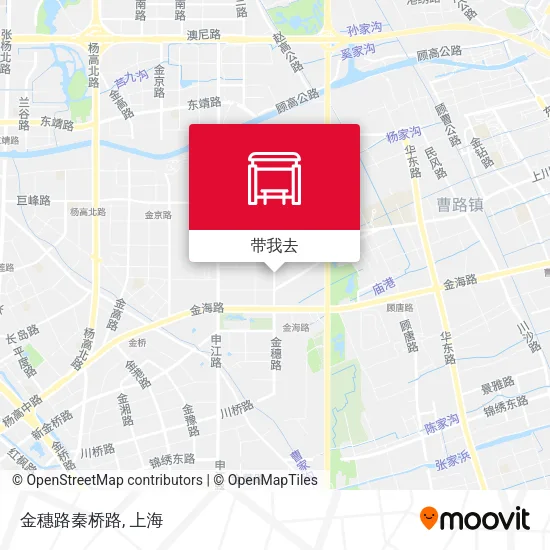金穗路秦桥路地图