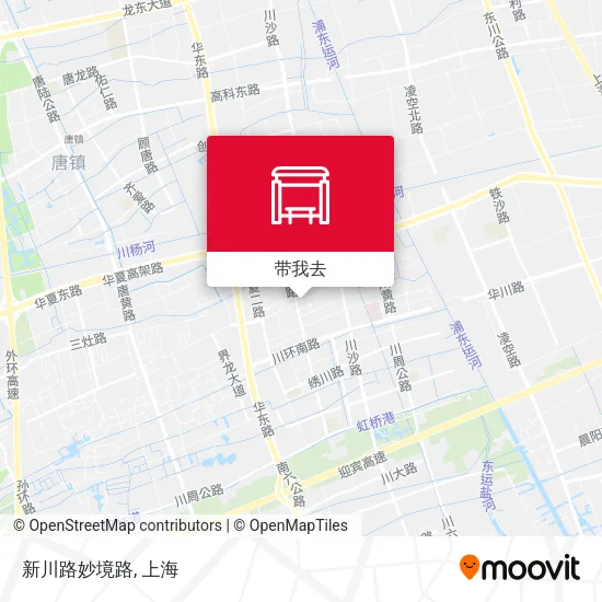 新川路妙境路地图