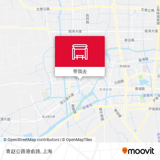 青赵公路港俞路地图