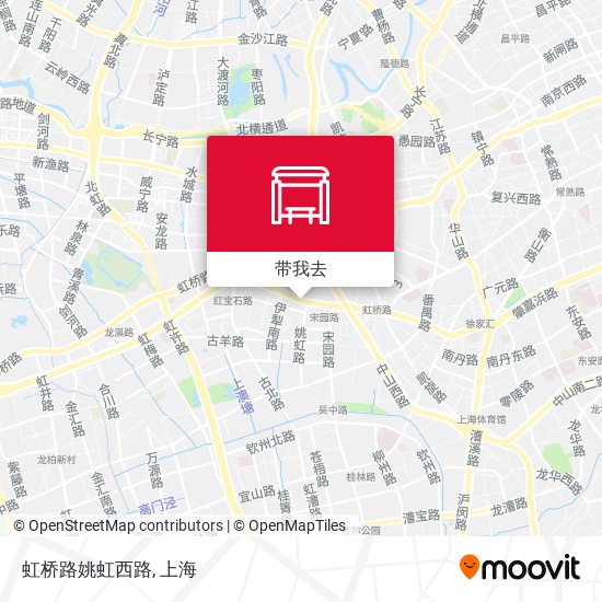 虹桥路姚虹西路地图
