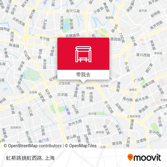 虹桥路姚虹西路地图