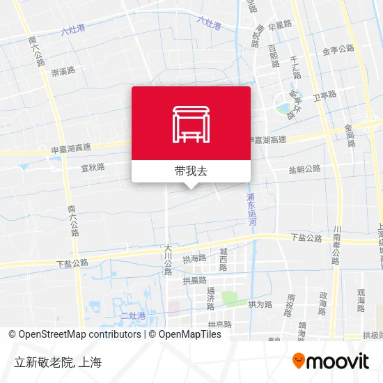 立新敬老院地图