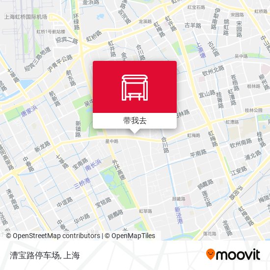 漕宝路停车场地图