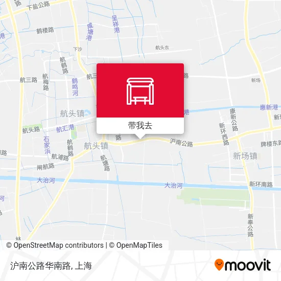 沪南公路华南路地图
