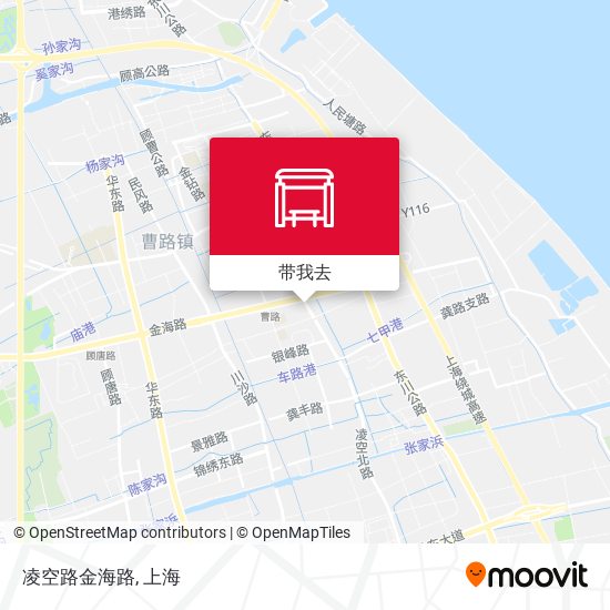 凌空路金海路地图