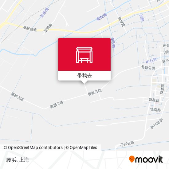 腰浜地图