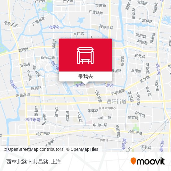 西林北路南其昌路地图