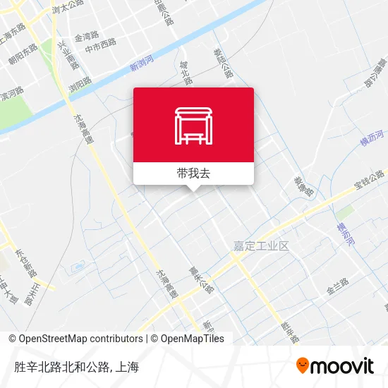 胜辛北路北和公路地图