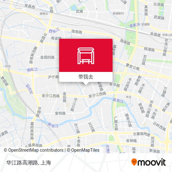 华江路高潮路地图