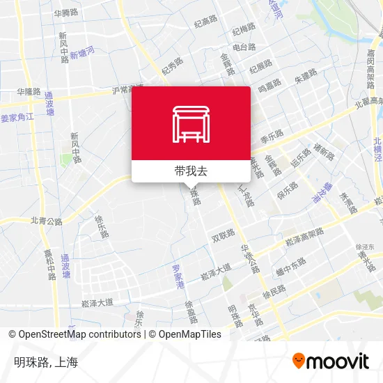 明珠路地图