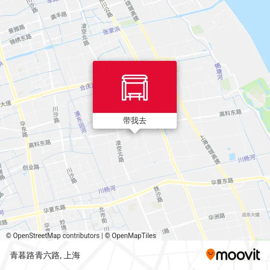 青暮路青六路地图