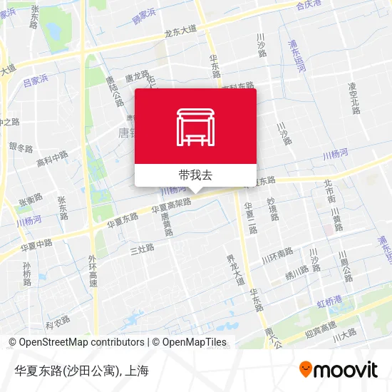华夏东路(沙田公寓)地图