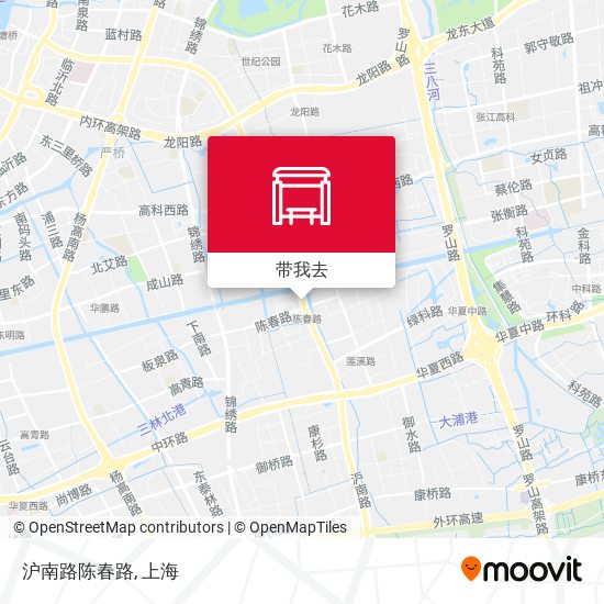 沪南路陈春路地图