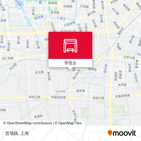 货场路地图