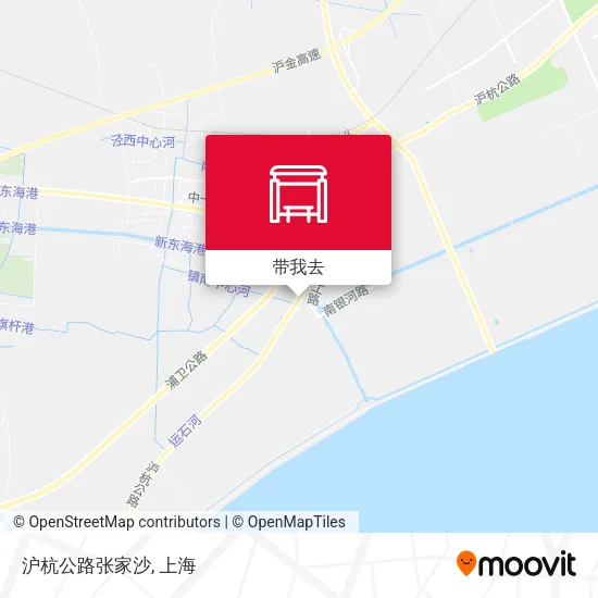 沪杭公路张家沙地图