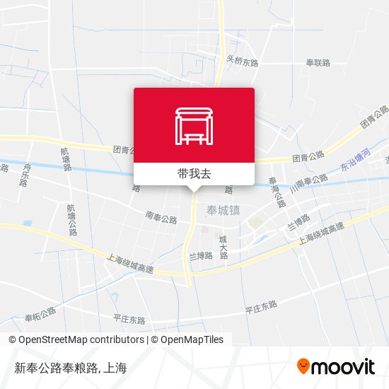 新奉公路奉粮路地图