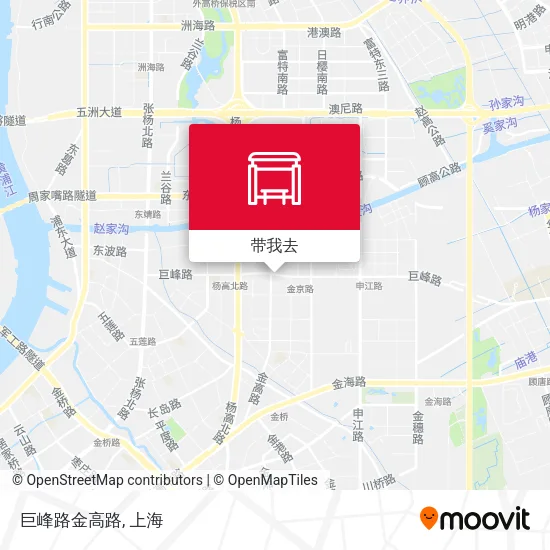 巨峰路金高路地图