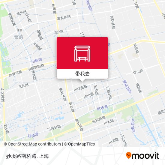 妙境路南桥路地图