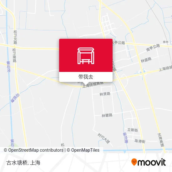 古水塘桥地图
