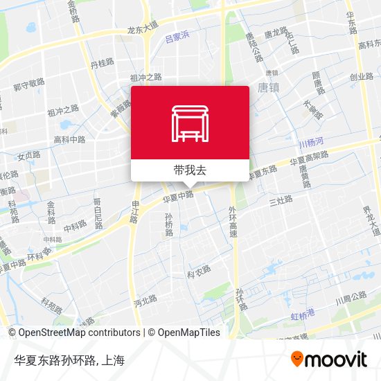 华夏东路孙环路地图