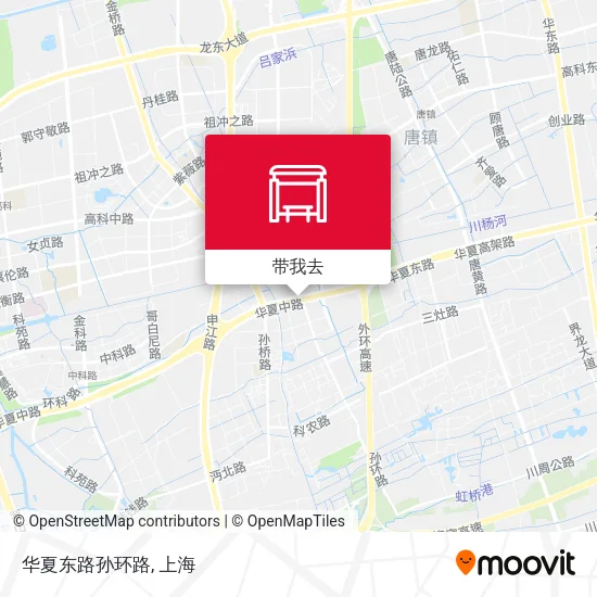 华夏东路孙环路地图