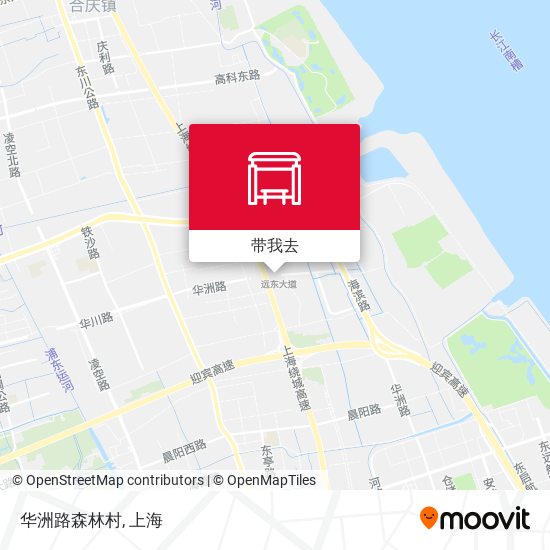 华洲路森林村地图